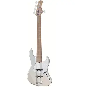 Sadowsky MetroExpress Vintage J/J Bass Roasted Maple Solid Paper White Metallic 5-snarige elektrische basgitaarVendu parbax-music