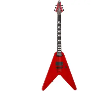 Framus Artist Line Breaker Series WH-1 TOM Majesty Red Blackburst Transparent elektrische gitaar met gigbag pas cher