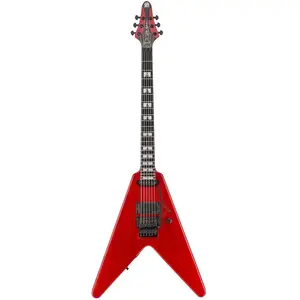 Framus Artist Line Shark Series WH-1 FR Majesty Red Blackburst Transparent elektrische gitaar met gigbag pas cher