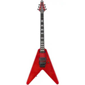 Framus Artist Line Breaker Series WH-1 FR Majesty Red Blackburst Transparent elektrische gitaar met gigbag pas cher