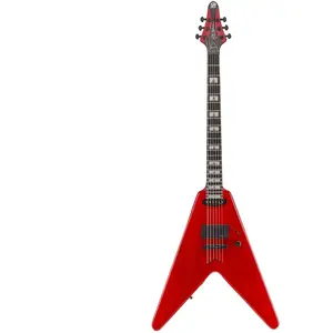 Framus Artist Line Shark Series WH-1 TOM Majesty Red Blackburst Transparent elektrische gitaar met gigbag pas cher