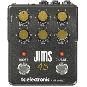 Comparateur de prix : TC Electronic Ampworx Jims 45 Preamp - Elektrische gitaarvoorversterker