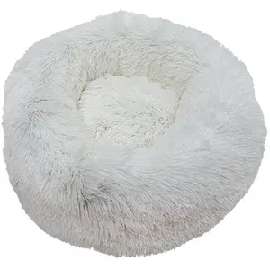 Nobby 62815 Donut Classic ESLA Lit douillet pour Chien, Beige Ø 110 x 35 cm pas cher