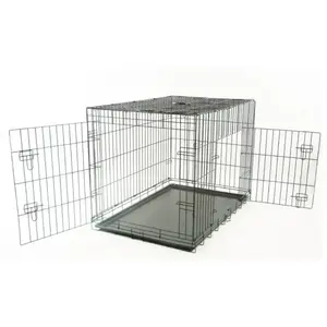 Nobby Opvouwbare Hondenbench - Zwart - 78 x 55 x 62 cm pas cher