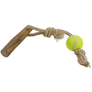 Nobby Bois de café avec corde et balle S, env. 40 cm pas cher