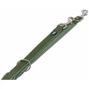 Nobby CLASSIC PRENO SMYCZ REG. S OLIWKA 200cm, 15/20mm, Collier + lais... pas cher