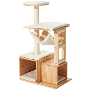 Nobby LIGNO 63792-92 Arbre à chat Crème 60 x 40 x 108 cm pas cher