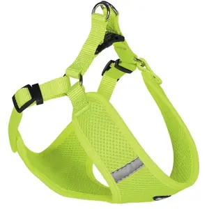 Nobby Harnais "Mesh Reflect" jaune fluo B : 10 mm L : 33-41 cm + 37 cm pas cher