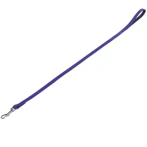 Nobby Laisse en velours violet (gothique) L : 100 cm l : 14 mm pas cher