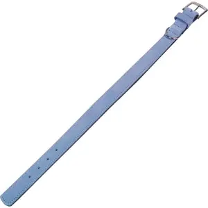 Nobby Collier en velours bleu clair (Sky) - 60 cm (50-58 cm) - 28/32 m...
