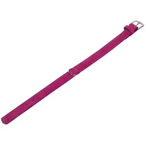 Nobby Collier en velours cerise (Gerbera) - 60 cm (50-58 cm) - 28/32 mm