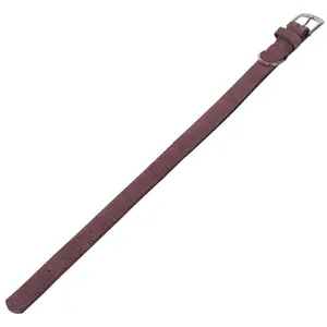 Nobby Collier velours marron (root) 37 cm (30-35 cm) 17/19 mm pas cher