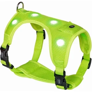 Nobbys Nobby Flash Harnais de sécurité en maille LED Jaune fluo Taille S pas cher