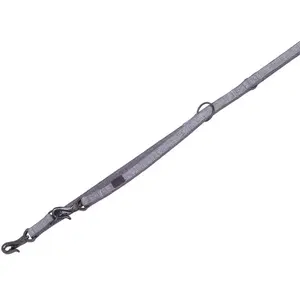 Nobby Laisse Linen Deluxe Gris L 200 cm l 16 mm pas cher