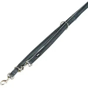 Laisse pour chien - NOBBY PET - Mesh Air - Gris - Nylon mesh - 200 cm réglable pas cher