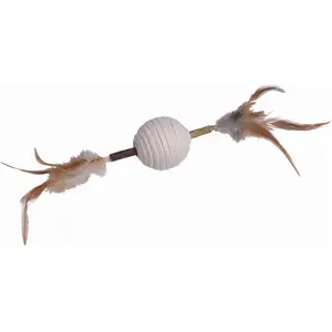 Nobby Bâton Matatabi avec balle hochet (Jouet à balle chat), Jouets pour chat pas cher