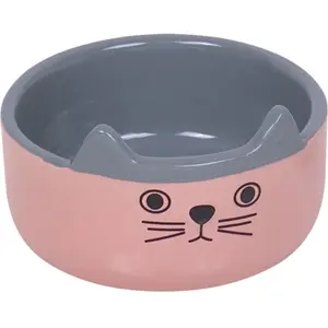 Nobby 82355 Cat Face Gamelle en céramique pour Chat 310 g pas cher