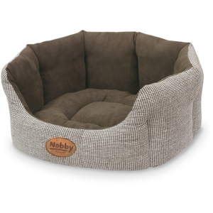 Comparateur de prix : Nobby Josi Comfort Panier Ovale pour Chien Marron 65 x 57 x 22 cm