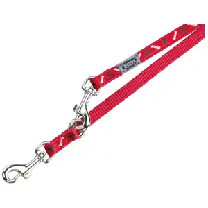 Nobby Mini Laisse pour Chien Rouge 200 cm/10 mm pas cher