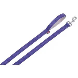 Nobby Laisse Soft Grip, violet L : 120 cm, l : 25 mm, 1 pièce pas cher