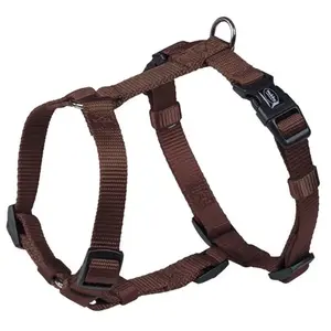 Nobby Harnais Classique en Nylon pour Chien Brun 10 mm x 25/35 cm pas cher