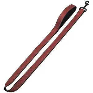 Nobby Classic Reflect Soft Laisse pour Chien Terre Cuite/Noir 120 x 3 ... pas cher