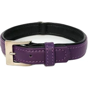 Nobby Collier pour Chien Cuir d'agneau Mauve 52 cm X 26 mm