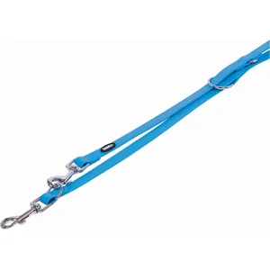 Nobby Cover Laisse d'Entrainement pour Chien Bleu Clair 200 cm/20 mm