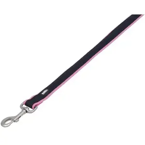 Nobby Mesh Preno Laisse pour Chien Rose 120 cm/15-20 mm pas cher