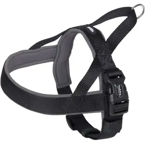 Comparateur de prix : Nobby Classic Preno Harnais Norvégien pour Chien Noir/Gris, (L-XL)
