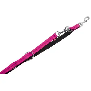Nobby Soft Grip Laisse pour Chien Lilas/Noir 200 cm/25 mm pas cher