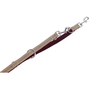 Nobby Laisse Soft Grip, beige/chocolat L : 200 cm, l : 10 mm, 1 pièce pas cher