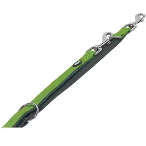 Nobby Classic Preno Laisse d'Entrainement pour Chien Vert/Gris 200 cm/25-35 mm pas cher