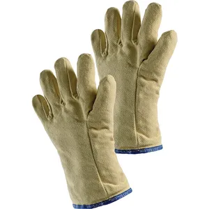 JUTEC Gant de protection thermique 5 doigts avec isol. taille universelle tissu aramide naturel avec isolation en 388, en 407 catégorie epi iii pas cher