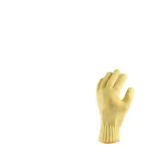 Jutec, Gants de protection, Gants de protection thermique à 5 doigts, jusqu'à 500 °C, 1 paire, tricot de (Taille unique) pas cher