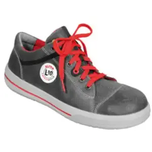 ELTEN Chaussures de sécurité Vintage Low ESD S3 en cuir pour homme - Embout en acier - Légères - Gris - Pointure 43Vendu pargalaxus