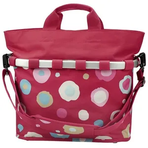 Comparateur de prix : KlickFix Reisenthel fietsmand Oval M rood/bont