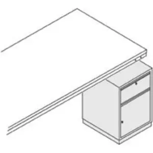 Rocholz, Établi, Unité de rangement 1 tiroir, 1 porte (53.50 cm, 60 cm... pas cher
