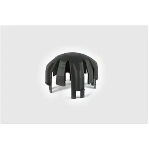 Suki - Lot de 3 cloches de protection pour spot à encastrer fixe noir pas cher
