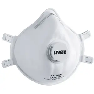 Uvex, Masque de protection respiratoire, 8732 (FFP3, 15x) pas cher