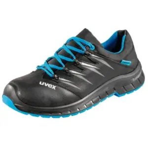 Uvex 2 Trend Laag S3 69342 - Zwart/Blauw - 42 pas cher