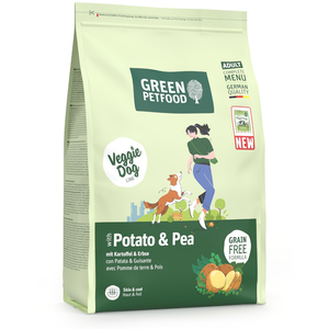Green Petfood Dog - Mini Potato & Pea with Insects | 3kg pas cher