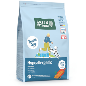 3kg Green Petfood InsectDog Hypoallergenic avec insectes nourriture sèche pour chiens pas cher