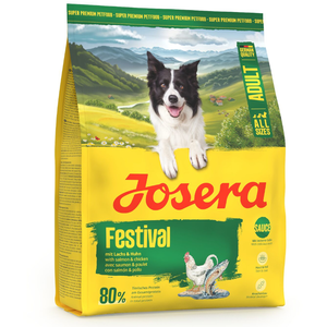900g Josera Adult Festival saumon & poulet nourriture sèche pour chiens pas cher