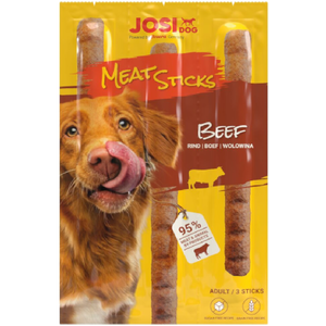 JosiDog Meat Sticks boeuf pour chien   33 g