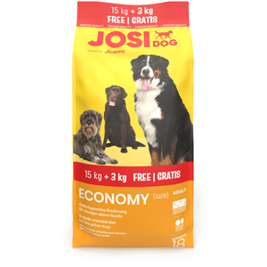 JosiDog Economy pour chien - 15 + 3 kg pas cher