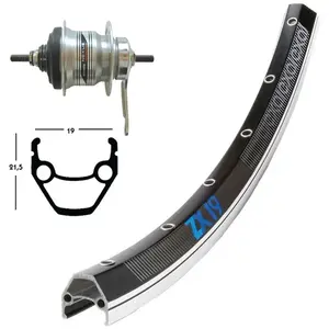 Winora Roue Arrière De Route Exal Zx 19 Skid Shimano Nexus 7s pas cher