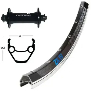 Exal Roue Avant De Route Zx19 Qr Shimano Deore pas cher