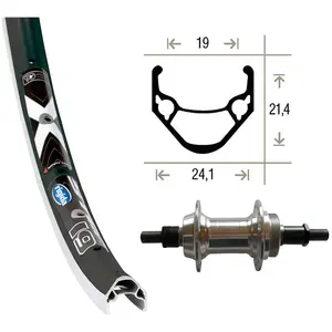 Winora Roue Arrière Rigida X-star 19 6-7s 24´´ pas cher