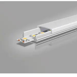 EVN, Goulotte passe-câbles, APFLAT1AM20 Profilé aluminium plat 200cm (Conduit, 200 cm) pas cher